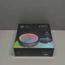 Grounded Labs Oasis Mini Sand Art, Real Bamboo, Zen Stress Relief, iOS and Android Compatible, with Smart LED Lighting