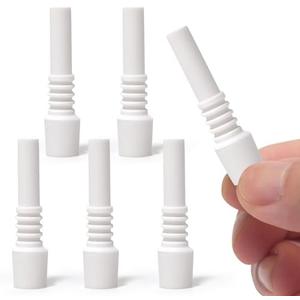 5PCS White Ceramic Rust Removal Sandblast Machine Nozzle,Replace Ceramic Nozzle (10mm), 3pack