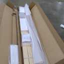 Mellow Naturalista Classic - 12 Inch Solid Wood Platform Bed with Wooden Slats, No Box Spring Needed, Easy Assembly, Queen, Pine