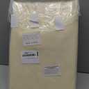 Waterproof Canvas Fabric by The Yard 58inch 600D Upholstery Material Cordura Polyester Fabric Outdoor Water Resistant Fabric for Sewing Chair Patio Cushion Purse Bag Interior, 3 Yard Ivory