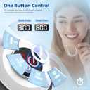 Aotuda Ultrasonic Retainer Cleaner Machine, 200ML Ultrasonic Dental Cleaning Pod with 4 Modes, Digital Timer, Mouth Guard Cleaner for Denture, Aligner, Braces, Toothbrush, Jewelry