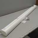 ShadesU Cordless Zebra Blinds  Light Filtering Dual-Layer Window Shades for Privacy (White Color) (Maximum Height 72") (Width 45")