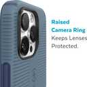Speck iPhone 14 Pro Case - Drop Protection, Built for MagSafe, Scratch Resistant - No Slip Grip with Soft Touch Coating iPhone 14 Pro 6.1 Inch - Mystery Blue/Faded Denim CandyShell Pro
