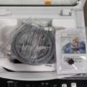 BLACK+DECKER Small Portable Washer, Washing Machine for Household Use, Portable Washer 1.7 cu.Ft with 8 Cycles, Transparent Lid & LED Display