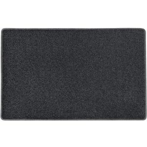 PURE ERA Carpet Stair Tread Landing Mat Tape Free Self Adhesive Non Slip Skid Resistant Indoor Doormat Area Rug Floor Mat for Kitchen Bathroom Workstations Washable 2' X 3' (Black)