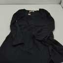 Qinsen Dress Black L