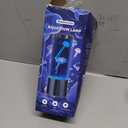 FBSPORT Jellyfish Lamp, Jellyfish Night Aquarium Tank Night Light 17 Color Changing with Remote Control for Kids Adults Home Office Decor Table Lamp Gifts for Christmas(Black, 8.6 inch)