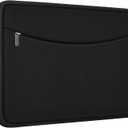 17-17.3 Inch Laptop Sleeve, Shockproof Protective Carrying Computer Cover Bag with Accessory Pocket, Portable Laptop Case Compatible with HP, Dell, Lenovo, Lenovo, Acer, Black