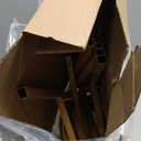 Wokceer Wedding Arch Backdrop Stand Square 6.6FTx6.6FT Gold Metal Balloon Arch Stand Garden Arbor Backdrop Frame for Wedding Birthday Party Baby Shower Photo Booth Background Decoration