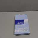 THREAD SPREAD 100% Cotton King Size Pillow Cases Set of 2-400 Thread Count Pillow Cases King Size Set of 2 (White), Luxuriously Soft Hotel Quality Sateen Weave Pillowcases, Crisp & Cool