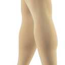 Truform 20-30 Mmhg Compression Stockings for Men & Women, Thigh High Length, Dot Top, Closed Toe, Beige, Medium (Medium (1 Pair))