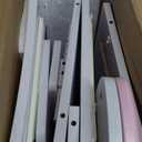 Portable Pedicure Foot Rest with Wheels, Pedicure Stool, Trolley for Foot Bath, Spa Cart, Nail Stand, Manicure Furniture for Beauty Salon or Nail Tech Spa, Massage Station (Pink)