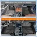 powoq Gas Floor Mat Compatible with 2022-2026 Ford Maverick Truck Bed Mat Liner Cargo Liner TPE Tailgate Mat Replacement for 2022-2024 2025 2026 Ford Maverick Accessories