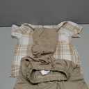 Boys Clothes Shorts Sets Plaid Short Sleeve Hooded Button Shirt and Jogger Shorts for Kids Summer Outfits 7-8Y