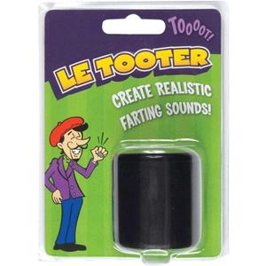 CRTEPST Pooter Fart Machine Toy Rubber Le Tooter Create Farting Natural Sound Best Novelty Gag Gifts Joke Party Toy(Black86)