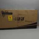 10L0L Golf Cart Folding Clear Windshield for EZGO RXV 2008-up, Fold Down Upgrade Thicker Polycarbonate(PC), Strong Impact and Shatterproof