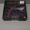 Acrylic Interior Car LED Strip Light with Wireless APP, RGB 18 in 1 with 175 inches 593 LEDs Fiber Optic Ambient Lighting Kits, 16 Million Colors Sound Active Function Car Neon Lights