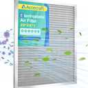 Accecraft 20x25x1 Electrostatic Air Filter, Washable & Reusable Aluminum AC/HVAC Furnace Filter, MERV 8, Permanent Air Filter,Breathe Fresher,Home And Office(Actual Size:24.65"x19.75"x0.86")