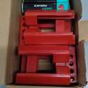 Adjustable Ball Valve Lockout Device - 2 Pack with 2 Safety Padlocks Universal Fit for 0.5"-2.5" Pipes, Industrial & Outdoor Use