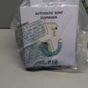 2 Pack Automatic Liquid Soap Dispenser,14.2oz/420ML Touchless Automatic Soap Dispenser,Rechargeabled Wall Mounted Smart Pump for Bathroom Kitchen (White)