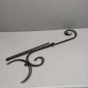 Evergreen Scroll American Garden Flag Stand | Premium Metal Iron Flag Holder Stand | Fits 12x18 Garden Flags for Outside | Weatherproof Outdoor