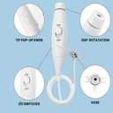 Replacement Hose and Handle Parts for Waterpik Replacement Heads,Compatible with Waterpik water flossers/WP-100 WP-300 WP-660 WP-662 WP-670 WP-672 WP-900