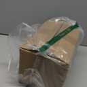 2.5oz Espresso Cups Set of 4, Porcelain Stackable Espresso Cups with Saucers and Metal Stand Set, White Expresso Shots Cup Set