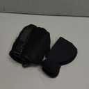 Travel Pillows for Airplanes, Airplane Pillow for Long Flight, Airplane Head Strap with Eye Mask for Sleep, Travel Neck Pillow for Car Road Trip, 360 Support Headrest, Stop Bobblehead, Black