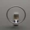 Command Hand Towel Holder Satin Nickel with Water Resistant Command Strips, Rust Resistant Bathroom Organizer, Holds up to 5 lbs, Large