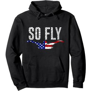 So Fly USA Swimming Team Sports Athlete US Swim Aquatic Pullover Hoodie