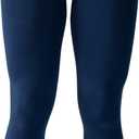 AUROLA Workout Leggings for Women Seamless Scrunch Tights Tummy Control Gym Fitness Girl Sport Active Yoga Pants (Blue, M)