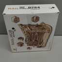 MIEBELY 3D Wooden Puzzles for Adults, 235 Pieces Wood Puzzles Adult Marble Run Model Kits, Electrical Mechanical Gear W/Motor Building Kit, 3D Puzzle Creative Home Decor Gift Ideas (Medium)