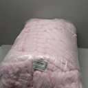 BEDELITE Fleece Queen Comforter Set -Super Soft & Warm Fluffy Cherry Blossom Bedding, Luxury Fuzzy Heavy Bed Set for Winter with 2 Pillow Cases