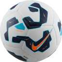 Nike Pitch Soccer Ball (3, White/Blackened Blue/Hyper Crimson)