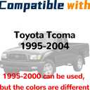 Driver Seat Trim Panel, Driver Seat Track Cover Compatible with Toyota Tacoma 1995 1996 1997 1998 1999 2000 2001 2002 2003 2004, Seat Track Cover Trim Side Panel Guard Track Cover Accessories