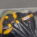 Alocs Korean BBQ Grill Pan with Bag, 12.6'' Cast Aluminum Nonstick Coating, Lightwight 2.2 Pounds, Rectangular Grill Pan for Stove Top, Portable Outdoor Camping BBQ