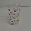 Personalised Printed Vase Pink Floral 4"x4"x8"