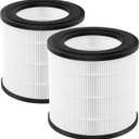2-Pack 800 Series Replacement Filter Compatible with Philips AC0820/40 and AC0850/41 Purifiers Part Number FY0194/30 and FY0293/30, For AsinB0BS9VBB45/B0BS9TYCQ7