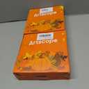 2 x Artscope Fall Decorative Throw Pillow Covers 20x20 Inch Set of 4 Fall Gifts for Home Decor, Buffalo Plaid Autumn Pumpkin Maple Leaves Harvest Decoration Pillow Cases for Home Sofa Couch Decor-Orange A