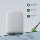 URALFA Automatic Bathroom Trash Can with Lid, 3 Gallon Motion Sensor Trash Can, Soft Close, Removable Legs, Touchless Trash Bin, Smart Plastic Garbage Can for Bedroom, Office, Kitchen, White