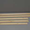 ECOIOU DIY Canvas Stretcher Bars 24X36 Inch Canvas Frame, Sturdy Stretcher Frames for Oil Paintings, Prints, Paint by Numbers & Posters, Thickness 11/16" x Width 1-1/2" (Need Extra Size to wrap Around The Frame)