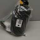 One Gallon Water Bottle Insulated, Triple Wall Vacuum Cold for 48 Hrs & Leak-proof & Non-BPA, 128oz Large Sports Stainless Steel Water Jug with Paracord Handle Straw Spout Lids & DIY Stickers (Orange Gradient)