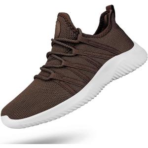 Feethit Womens Slip On Running Shoes Breathable Walking Shoes Lightweight Gym Workout Shoes Non Slip Fashion Sneakers, Size: 10