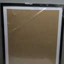 Mxtallup 19x24 Picture Frames Solid wood,Display Pictures 17x22 Inch With Mat or 19x24 Inch Without Mat, Poster Frames 17x22 in Photo Frames Wood Black (T22B1924W1722)