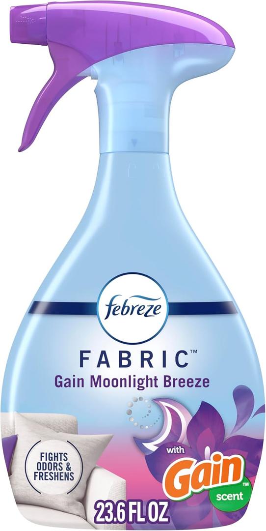 Odor-Fighting Fabric Refresher with Gain,Moonlight Breeze, 23.6 fl oz