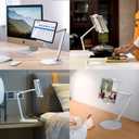 iPad Stand for Desk, Surface Pro Holder, Multi-Angle Adjustable Tablet Stand Holder for 4.7''- 13'' Screen Microsoft Surface Series, iPad Series,Samsung Galaxy Tabs,Amazon Kindle Fire, Etc. (White)