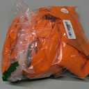 fun shack Men's Prisoner Costume, Orange Jail Inmate Jumpsuit, Adult Prison Outfit for Halloween or Costume Parties