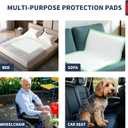 Extra Large Bed Pads with Adhesive Strips 40'' X 36'' Disposable Underpads for Incontinence (30 Pads) Ultra-Absorbent & Leak-Proof Chucks Pads for Adults, Elderly and Kids