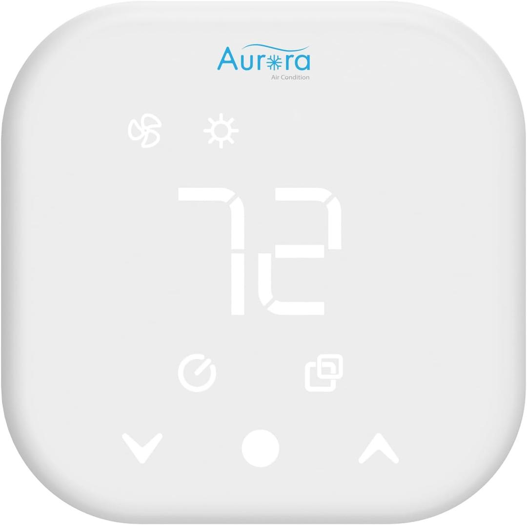 Smart Thermostat for House, Enhanced Programmable WiFi Thermostat, Saving Thermostat-Up to 4 Heat/2 Cool, Easy DIY Install