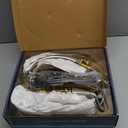 VXV Bathroom Faucet 3 Hole, 8 Inch Widespread Bathroom Sink Faucet for Lavatory Vanity with Pop-up Drain Brushed Nickel